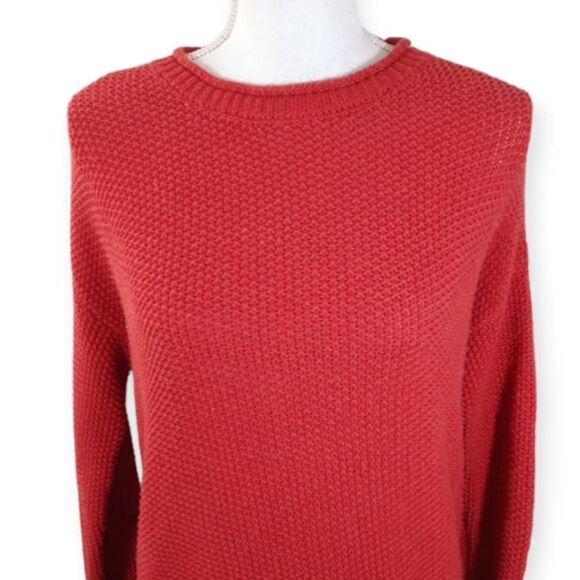 JESSICA SIMPSON BURNT ORANGE SWEATER SZ.M EUC. - Picture 2 of 6